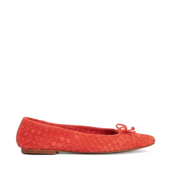 Dune London Damen Heat – Geflochtene Leder-Ballerinas mit Schleifendetail - Image 2