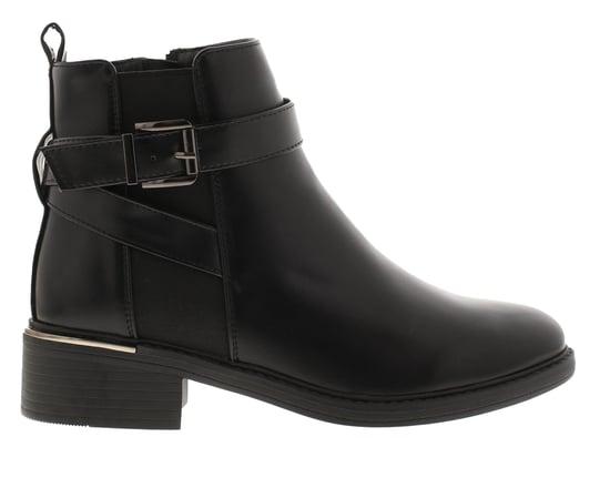 Platino Damenstiefeletten Selena mit Reißverschluss Schwarz - Image 2