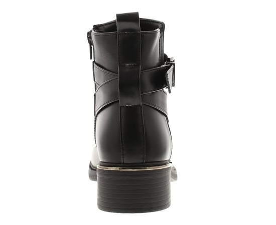 Platino Damenstiefeletten Selena mit Reißverschluss Schwarz - Image 4