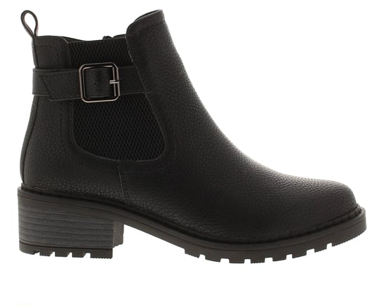 Platino Damen-Ankle-Boots Melanie mit Reißverschluss schwarz - Image 2