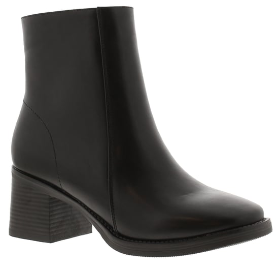 Platino Damen-Stiefeletten Sasha mit Reißverschluss schwarz - Image 1