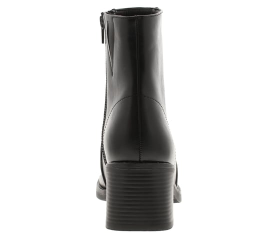 Platino Damen-Stiefeletten Sasha mit Reißverschluss schwarz - Image 4