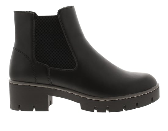 Platino Damen-Stiefeletten Morgan mit Reißverschluss Schwarz - Image 2