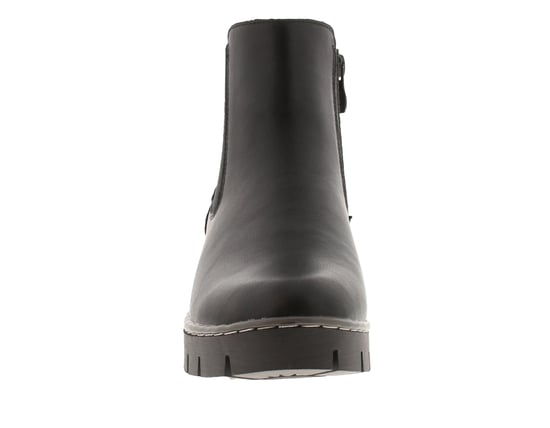Platino Damen-Stiefeletten Morgan mit Reißverschluss Schwarz - Image 3