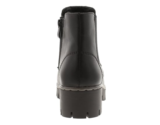 Platino Damen-Stiefeletten Morgan mit Reißverschluss Schwarz - Image 4