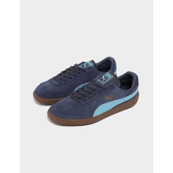 Baskets Suede Army Puma Pour Homme en Bleu Marine - Image 2