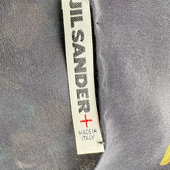 Jil Sander Floral-Print Schal aus mehrfarbiger Seide - Image 3