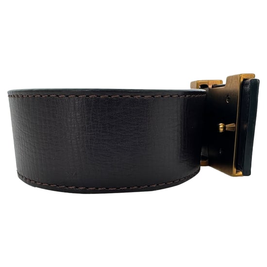 Louis Vuitton Wendbarer Gürtel aus braunem Leder - Image 4
