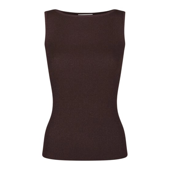 Neo Noir Talia Glitter Knit Top 161298 174 Burgunderrot - Image 1