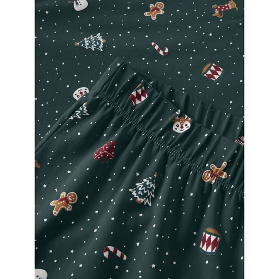 Name It Damen-/Herren-Weihnachtspyjama-Set lang NANVISMAS Grün - Image 4