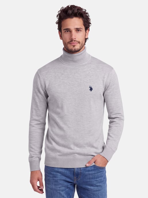 U.S. POLO ASSN. Herren Rollkragenpullover – 100% Baumwolle mit Logo-Stickerei - Image 5