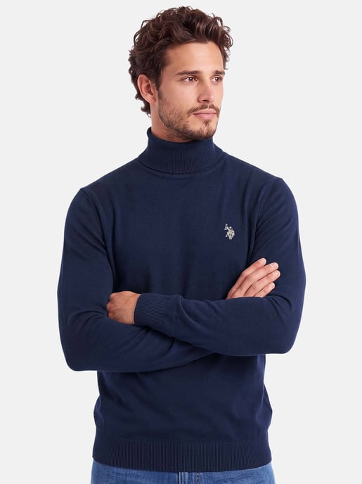 U.S. POLO ASSN. Herren Rollkragenpullover – 100% Baumwolle mit Logo-Stickerei - Image 6