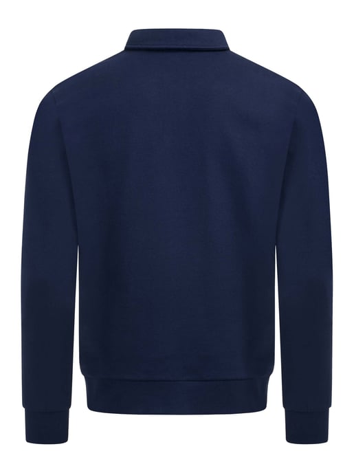 U.S. POLO ASSN. Herren Sweatpolo USEthaan – Polokragen mit Knopfleiste & Logo-Stickerei - Image 3