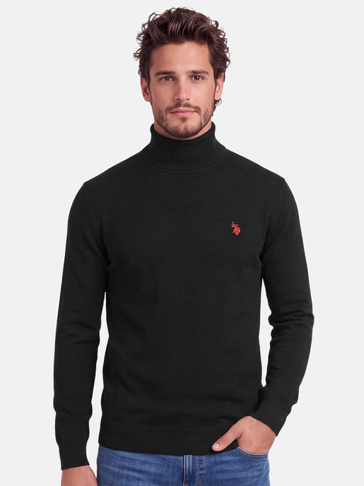 U.S. POLO ASSN. Herren Rollkragenpullover – 100% Baumwolle mit Logo-Stickerei - Image 5