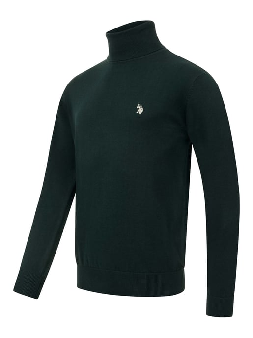 U.S. POLO ASSN. Herren Rollkragenpullover – 100% Baumwolle mit Logo-Stickerei - Image 2
