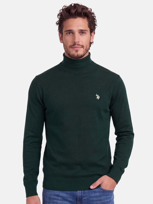 U.S. POLO ASSN. Herren Rollkragenpullover – 100% Baumwolle mit Logo-Stickerei - Image 5