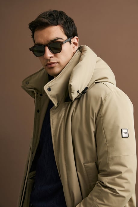 LUFIAN Herren Parka mit Kapuze und Gänsedaunen - Image 3