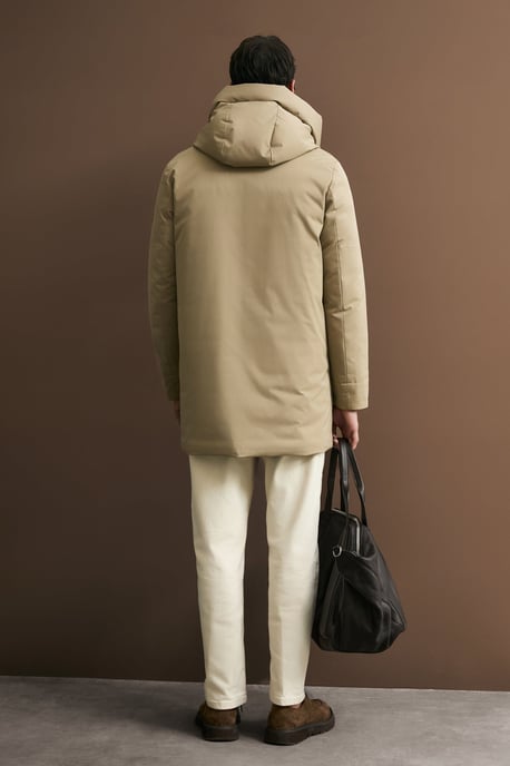 LUFIAN Herren Parka mit Kapuze und Gänsedaunen - Image 6