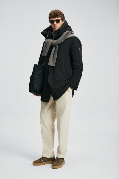 LUFIAN Herren Parka mit Kapuze und Gänsedaunen - Image 2
