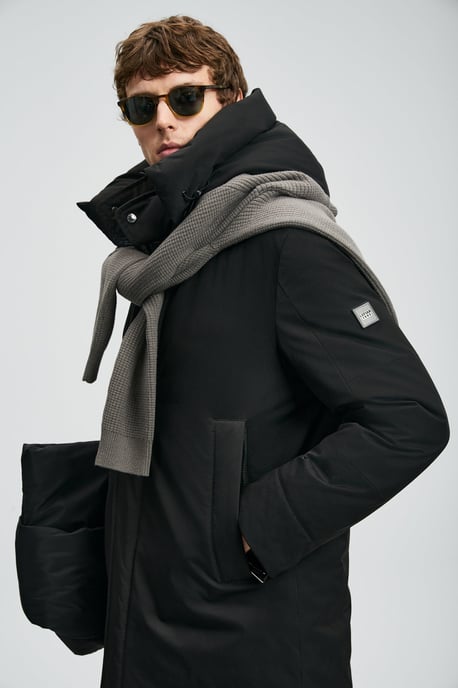 LUFIAN Herren Parka mit Kapuze und Gänsedaunen - Image 4