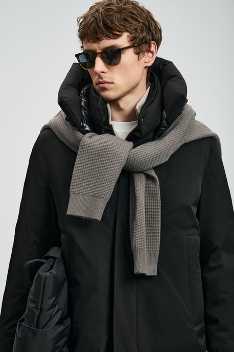 LUFIAN Herren Parka mit Kapuze und Gänsedaunen - Image 5