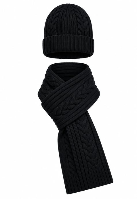 Schal & Beanie Schal-Und-Mützen-Set - Image 1