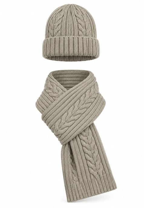 Schal & Beanie Schal-Und-Mützen-Set - Image 1