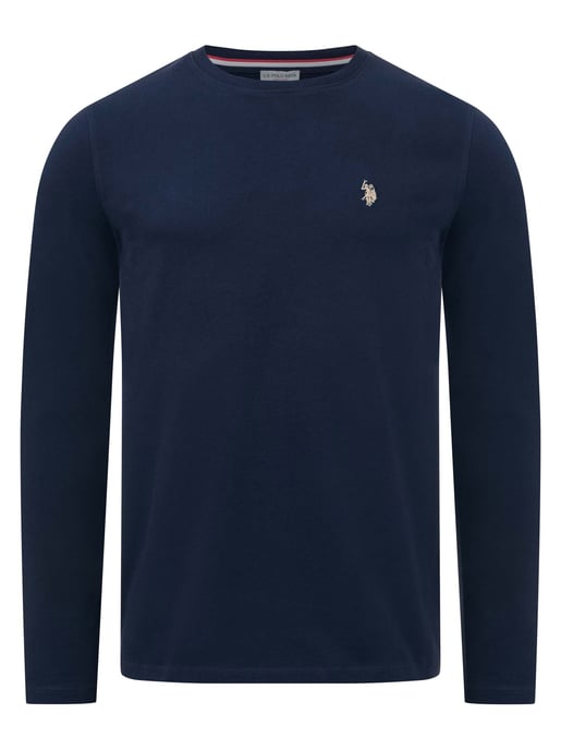 U.S. POLO ASSN. Herren Longsleeve Luucas – Langarmshirt aus 100% Baumwolle mit Logo-Stickerei - Image 1