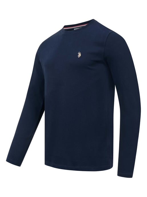 U.S. POLO ASSN. Herren Longsleeve Luucas – Langarmshirt aus 100% Baumwolle mit Logo-Stickerei - Image 2