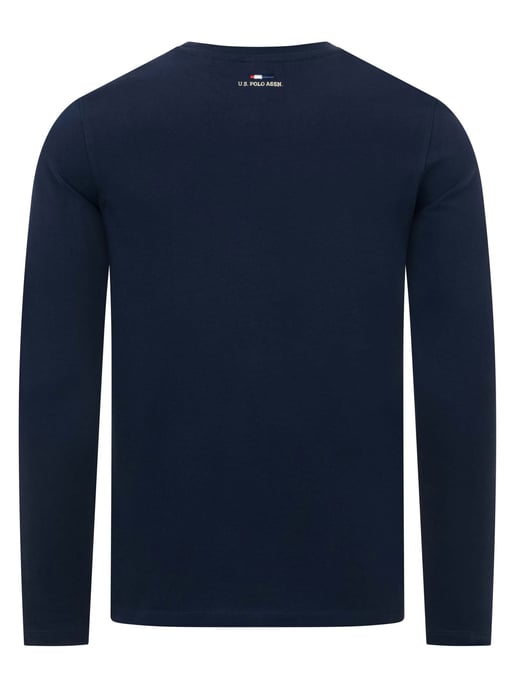 U.S. POLO ASSN. Herren Longsleeve Luucas – Langarmshirt aus 100% Baumwolle mit Logo-Stickerei - Image 3