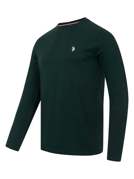 U.S. POLO ASSN. Herren Longsleeve Luucas – Langarmshirt aus 100% Baumwolle mit Logo-Stickerei - Image 2
