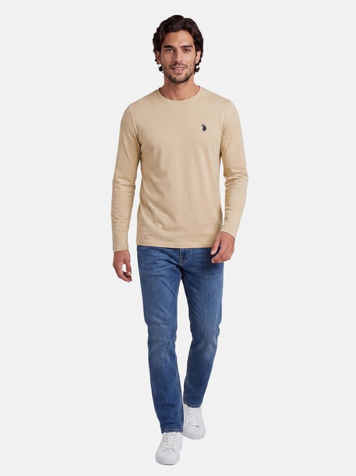 U.S. POLO ASSN. Herren Longsleeve Luucas – Langarmshirt aus 100% Baumwolle mit Logo-Stickerei - Image 4