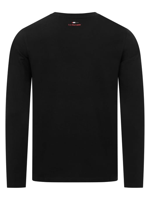 U.S. POLO ASSN. Herren Longsleeve Luucas – Langarmshirt aus 100% Baumwolle mit Logo-Stickerei - Image 3