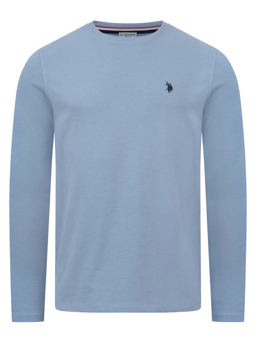 U.S. POLO ASSN. Herren Longsleeve Luucas – Langarmshirt aus 100% Baumwolle mit Logo-Stickerei - Image 1