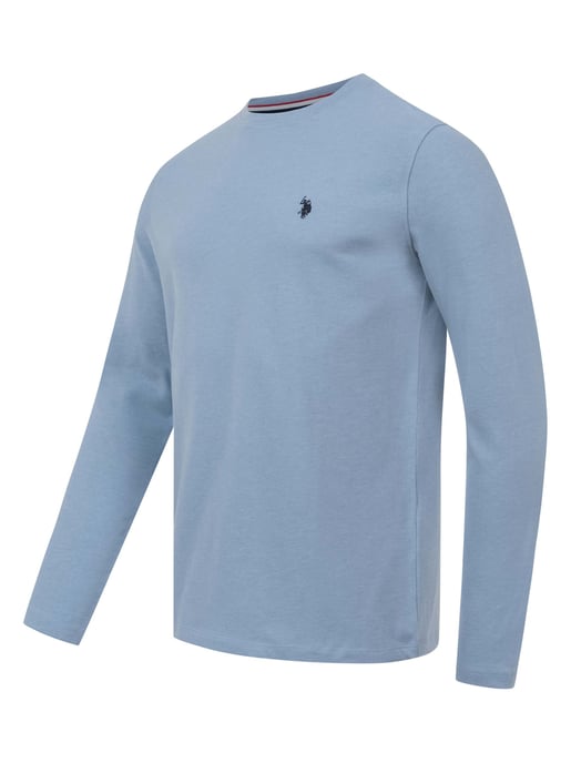 U.S. POLO ASSN. Herren Longsleeve Luucas – Langarmshirt aus 100% Baumwolle mit Logo-Stickerei - Image 2