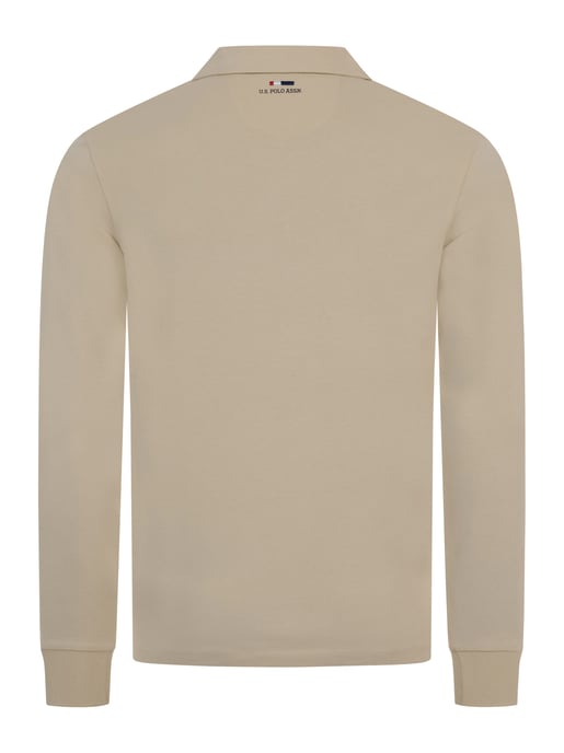 U.S. POLO ASSN. Herren Langarm-Poloshirt – 100% Baumwolle mit Logo-Stickerei - Image 3