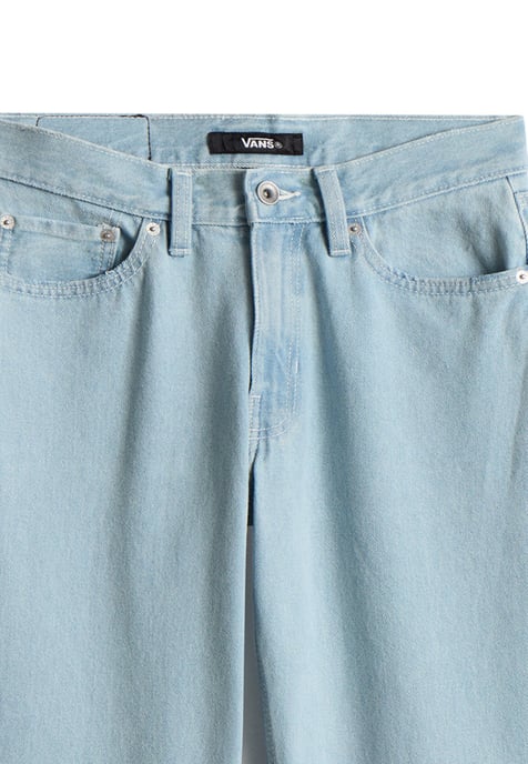 Check 5 Mid Rise Straight Jeans - Image 3