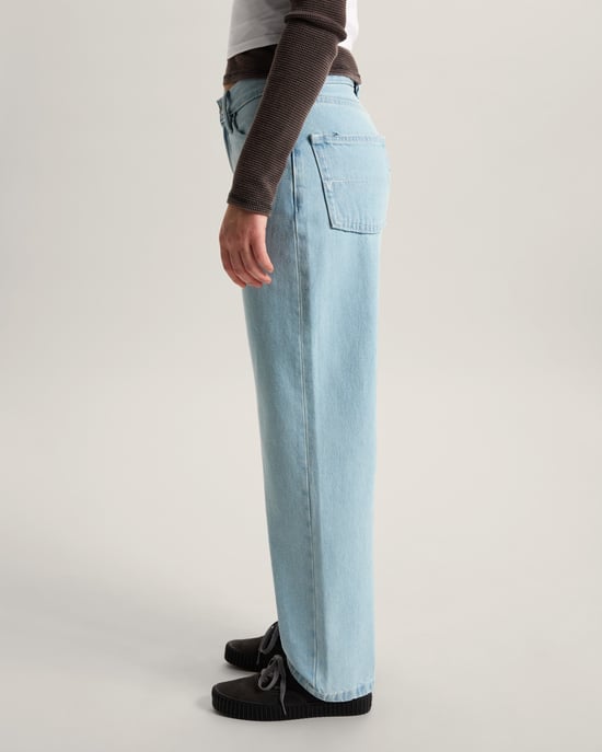 Check 5 Mid Rise Straight Jeans - Image 5