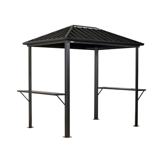 Sojag Dakota 68 Aluminium-Grillpavillon mit 2 Seitenablagen 2x2,5 m - Image 1