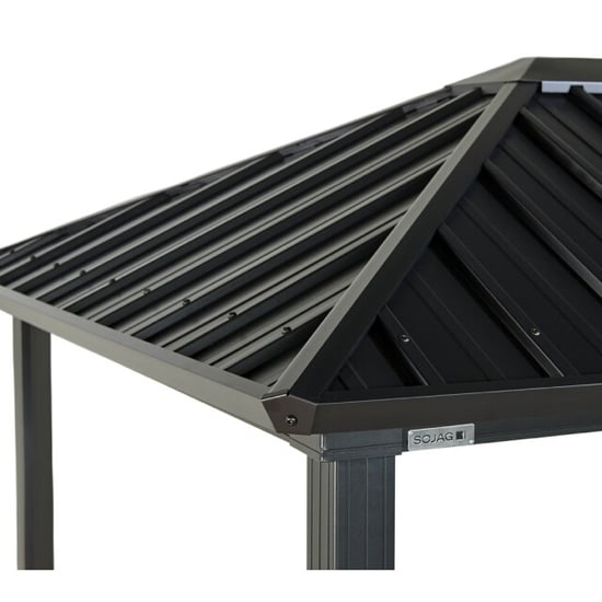 Sojag Dakota 68 Aluminium-Grillpavillon mit 2 Seitenablagen 2x2,5 m - Image 4