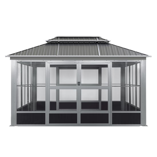 Sojag Olan Pavillon mit Seitenwänden inkl. Moskitonetz 4x3 m - - Image 1