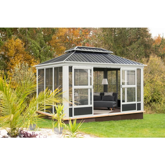 Sojag Olan Pavillon mit Seitenwänden inkl. Moskitonetz 4x3 m - - Image 3