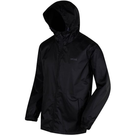 Regatta Pack It Wasserdichte Jacke, Schwarz - Image 3