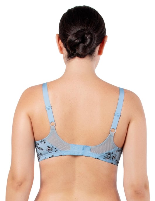 Parfait Ivy Plunge-BH – Dream Blue/Blumenprint - Image 2