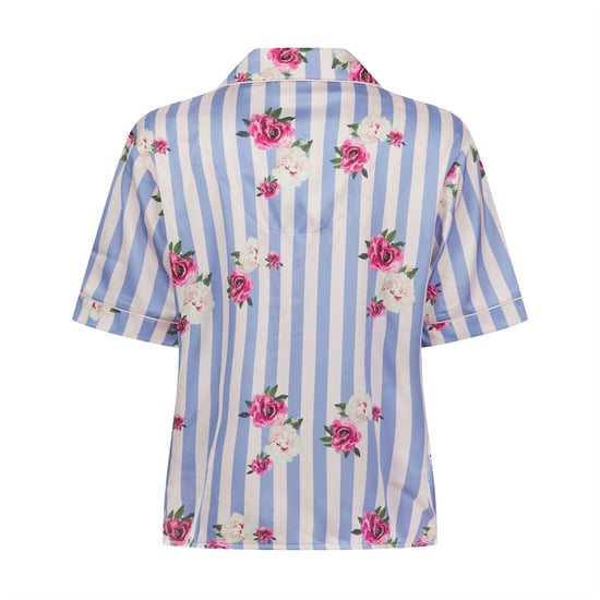 Ted Baker Satin-Kurzarm-Pyjama für Damen in EasterEgg/Print - Image 3