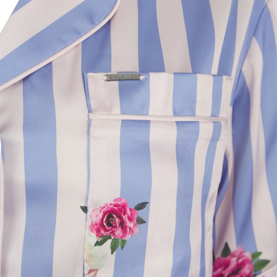 Ted Baker Satin-Kurzarm-Pyjama für Damen in EasterEgg/Print - Image 4