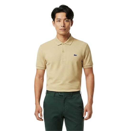 Lacoste - Poloshirt für Herren, Regulär (Beige) - Image 4