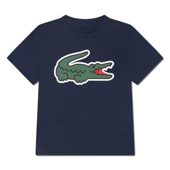 Lacoste - T-Shirt für Kinder, Baumwollmischung (Meeresblau) - Image 1