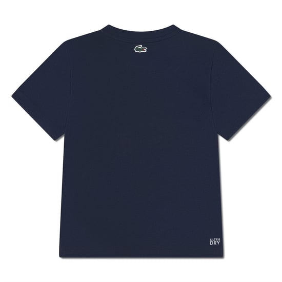 Lacoste - T-Shirt für Kinder, Baumwollmischung (Meeresblau) - Image 2