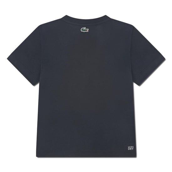 Lacoste - T-Shirt für Kinder, Baumwollmischung (Schwarz) - Image 2